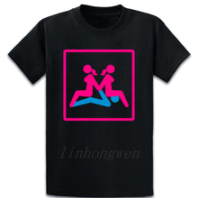 Load image into Gallery viewer, Kamasutras Menage A Trois Fmf T Shirt O-Neck Breathable Spring Personalized Letter Crazy Formal Cotton Shirt
