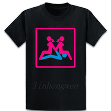 Load image into Gallery viewer, Kamasutras Menage A Trois Fmf T Shirt O-Neck Breathable Spring Personalized Letter Crazy Formal Cotton Shirt